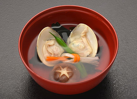 はまぐりのお吸い物(桃の節句)