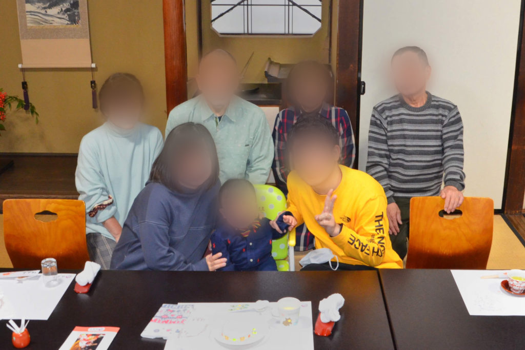 一歳のお誕生日 初誕生祝い でご来店頂きました 快楽亭